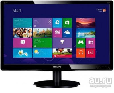 Лот: 16509294. Фото: 1. Монитор 21,5" Philips 226V4LAB... ЖК-мониторы