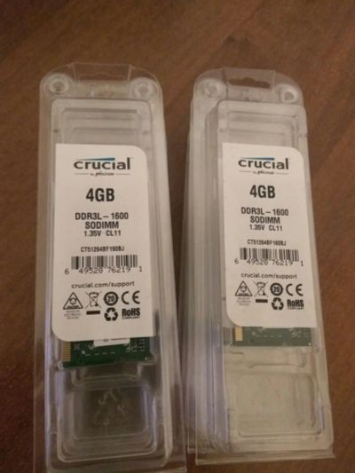 Лот: 12615161. Фото: 1. Оперативная память Crucial 4GB... Оперативная память