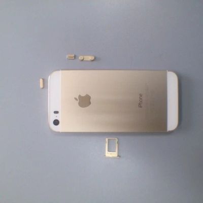 Лот: 5537159. Фото: 1. Корпус Apple Iphone 5s Золото... Корпуса, клавиатуры, кнопки