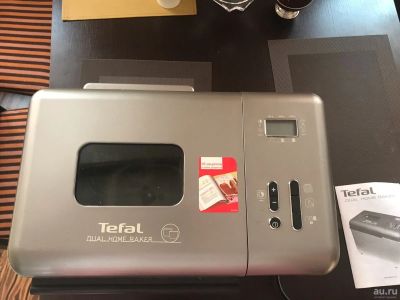 Лот: 15559304. Фото: 1. Хлебопечка Tefal Dual Home Baker... Кухонная