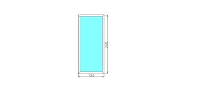 Лот: 15831467. Фото: 1. Окно ПВХ 1050*2420. Окна, балконы