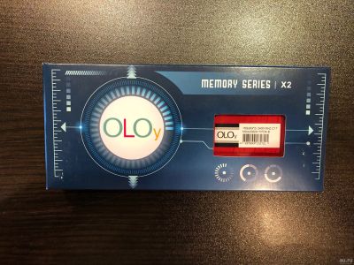 Лот: 14575638. Фото: 1. 16GB (8GBx2) DDR4 2400 CL16 OLOy... Оперативная память