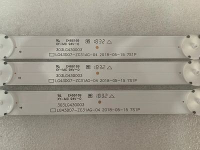 Лот: 19077500. Фото: 1. Комплект Led string LG43D07-ZC31AG-04... Запчасти для телевизоров, видеотехники, аудиотехники