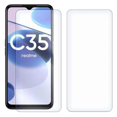 Лот: 24485263. Фото: 1. Защитное стекло Krutoff для Realme... Защитные стёкла, защитные плёнки