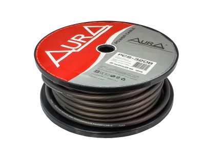 Лот: 18873840. Фото: 1. Aura PCS-320B Кабель силовой черный... Аксессуары для автозвука