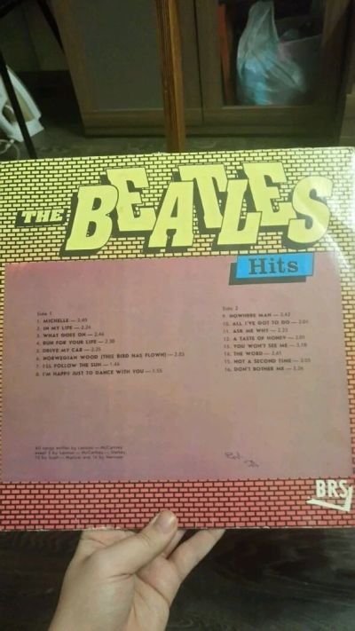Лот: 12831646. Фото: 1. Битлс Beatles hits виниловые пластинки. Аудиозаписи