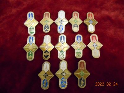 Лот: 18680509. Фото: 1. значки ссср спорт 13 шт - 200... Сувенирные