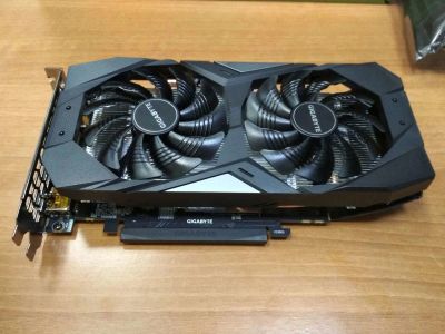 Лот: 17235094. Фото: 1. Видеокарта Gigabyte GTX 1660 TI... Видеокарты
