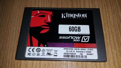 Лот: 9340651. Фото: 1. Kingston SSD 60GB. SSD-накопители