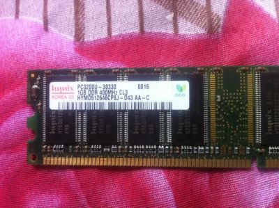 Лот: 4504236. Фото: 1. Оперативная память DDR 1gb. Оперативная память