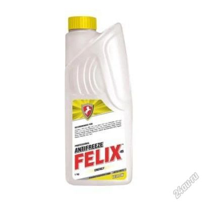 Лот: 5680202. Фото: 1. Антифриз "FELIX Energy" (желтый... Масла, жидкости