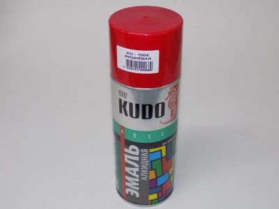 Лот: 12937622. Фото: 1. Эмаль вишневая Kudo KU-1004 520... Краски, лаки, растворитель