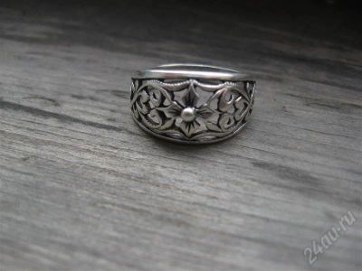 Лот: 439481. Фото: 1. Кольцо серебряное. Кольца, перстни