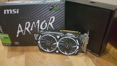 Лот: 12624357. Фото: 1. MSI Armor 3G OCV GTX 1060. Видеокарты