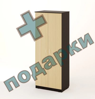 Лот: 5164024. Фото: 1. Шкаф распашной 2хстворчатый венге... Шкафы, шкафы-купе