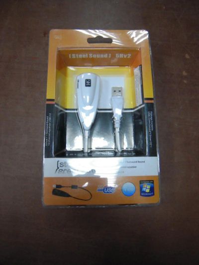 Лот: 7123957. Фото: 1. Звуковая карта USB для компьютера... Звуковые карты