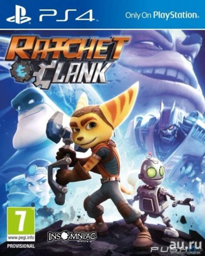 Лот: 10769845. Фото: 1. Ratchet & Clank [PS4, русская... Игры для консолей