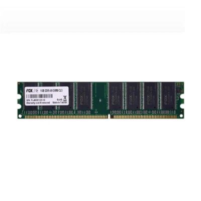 Лот: 5492911. Фото: 1. 1Gb FOXline DDR 400Mhz DIMM CL3. Оперативная память