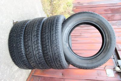 Лот: 4608450. Фото: 1. Шина Dunlop R-16 "липучка". Made... Шины