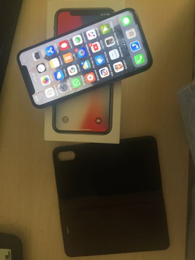 Лот: 11653663. Фото: 1. Apple iPhone X 256GB Space Gray... Смартфоны