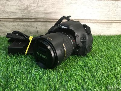 Лот: 18485785. Фото: 1. Фотоаппарат CANON EOS 600D + Tamron... Цифровые зеркальные