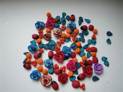 Лот: 495218. Фото: 1. Изделия из полимерной глины "Элементы... Другое (ювелирные изделия, бижутерия, часы)