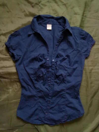 Лот: 6554591. Фото: 1. Рубашка-блузка р.38. Рубашки, блузки, водолазки