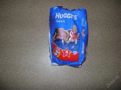 Лот: 2929934. Фото: 1. Подгузники Huggies classik Читай... Детская гигиена