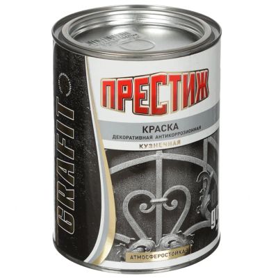 Лот: 24085453. Фото: 1. Краска Престиж, Grafit, кузнечная... Краски, лаки, растворитель