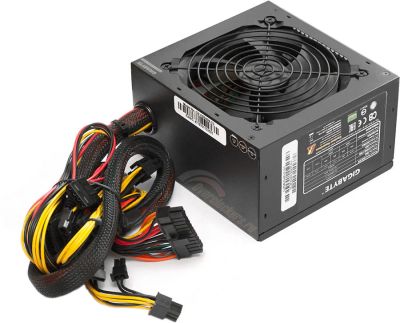 Лот: 10786472. Фото: 1. Блок питания Gigabyte 600W [GZ-EBS60N-C3... Корпуса, блоки питания