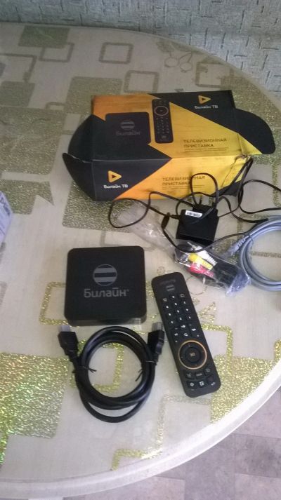 Лот: 19180620. Фото: 1. Телевизионная приставка Билайн. Медиаплееры