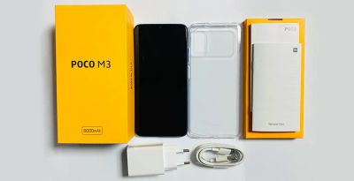 Лот: 17054662. Фото: 1. Новые. Смартфон Poco M3 4/64... Смартфоны