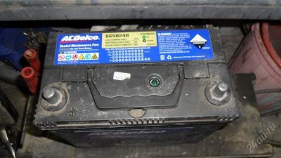 Лот: 2952375. Фото: 1. аккумулятор ACDelco 50ампер состояние... Другое (автозапчасти)
