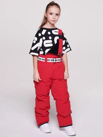 Лот: 24606974. Фото: 1. Пуховой полукомбинезон BASK kids. Другое (спортивная одежда)