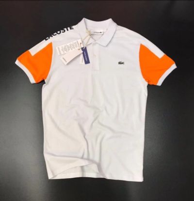 Лот: 18689775. Фото: 1. Мужское поло lacoste 46 размер. Футболки, поло