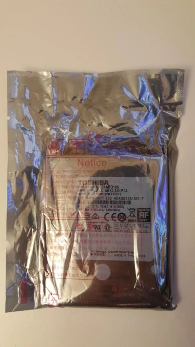 Лот: 11071046. Фото: 1. Жесткий диск Toshiba MQ01ABD100... Жёсткие диски (HDD)