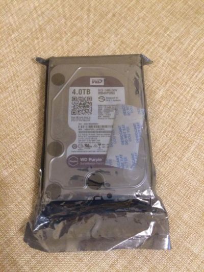 Лот: 10708551. Фото: 1. HDD WD Purple 4 TB. Жёсткие диски (HDD)