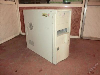 Лот: 2248265. Фото: 1. Корпус ATX когдатобелый, б/у. Корпуса, блоки питания