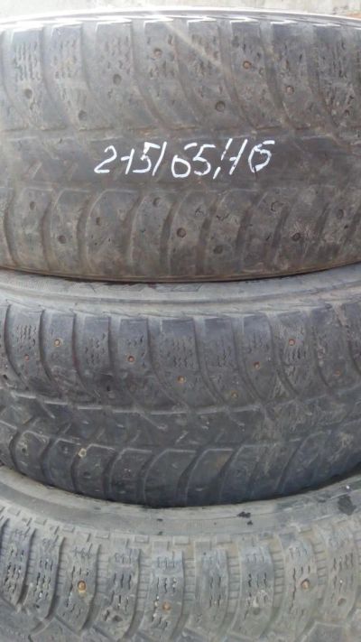 Лот: 8058364. Фото: 1. 215/65 R16 Bridgestone зима.. Шины