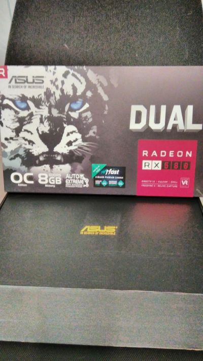 Лот: 16955529. Фото: 1. Видеокарта Radeon RX580. Видеокарты