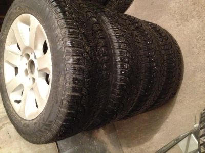 Лот: 4695860. Фото: 1. 215\60R16 Pirelli шип. Шины на дисках