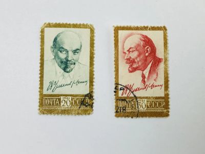 Лот: 23314806. Фото: 1. Стандартный выпуск. Портреты В... Марки