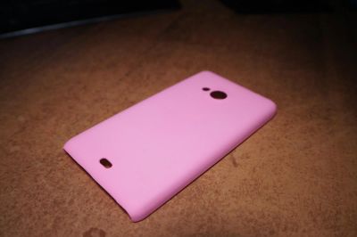 Лот: 6580750. Фото: 1. Чехол lumia 535 Пластиковый Розовый. Чехлы, бамперы