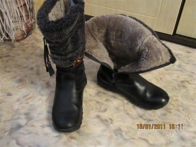 Лот: 719204. Фото: 1. Сапожки зимние. Другое (дети растут)