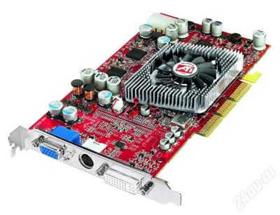 Лот: 281024. Фото: 1. AGP PALIT ATI Radeon 9800PRO. Видеокарты