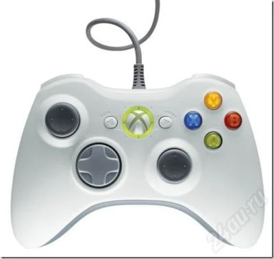 Лот: 724405. Фото: 1. Джойстик для Xbox 360, проводной... Аксессуары для игровых приставок, консолей, геймпады