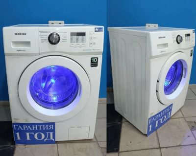 Лот: 25787687. Фото: 1. Стиральная машина Samsung WF700U0BDWQ... Стиральные машины