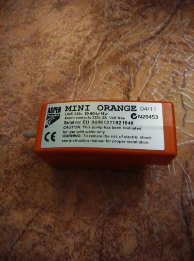 Лот: 5121435. Фото: 1. Дренажная помпа Mini Orange. Другое (тепловое оборудование, климат)