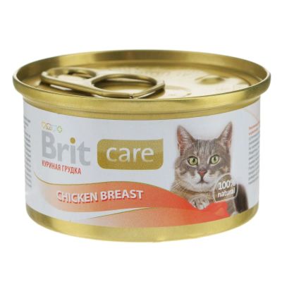 Лот: 15055852. Фото: 1. Brit (Брит) Куриная грудка 80гр... Корма