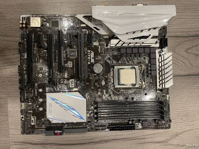 Лот: 16877729. Фото: 1. Комплект Asus Z170-A + Intel 6600K. Комплекты запчастей